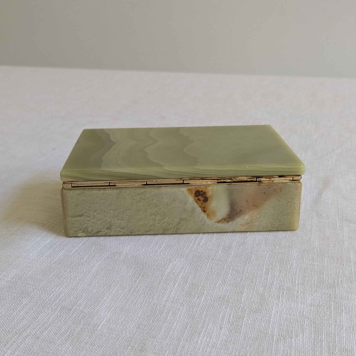 Mid Century Onyx Box