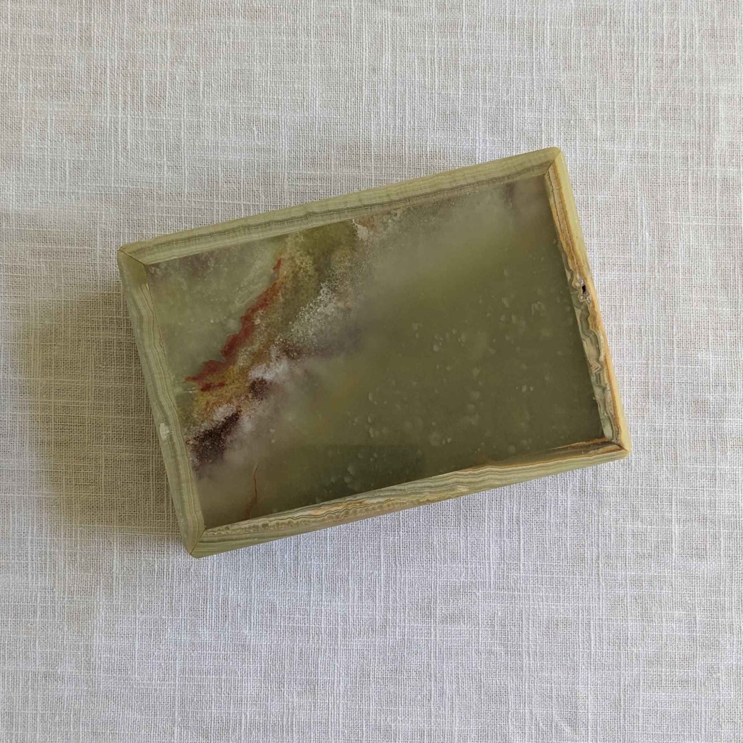 Mid Century Onyx Box