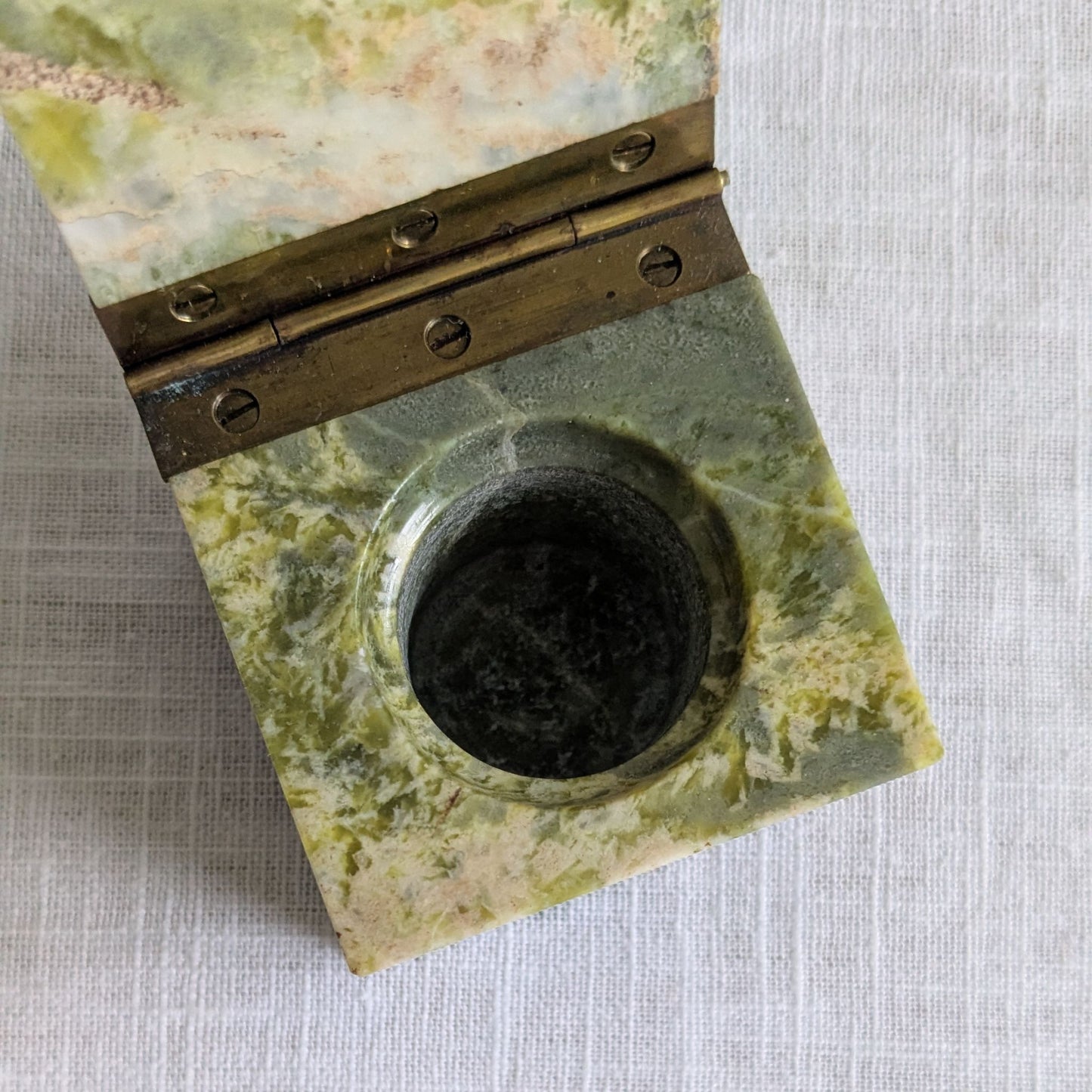 Onyx Inkwell / Storage Pot