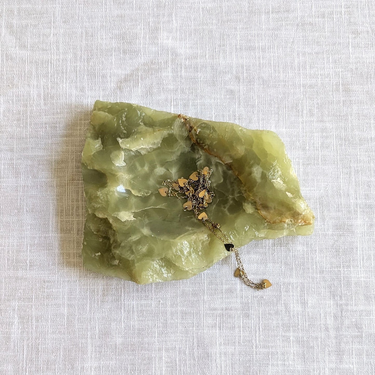 Raw Edge Onyx Ashtray