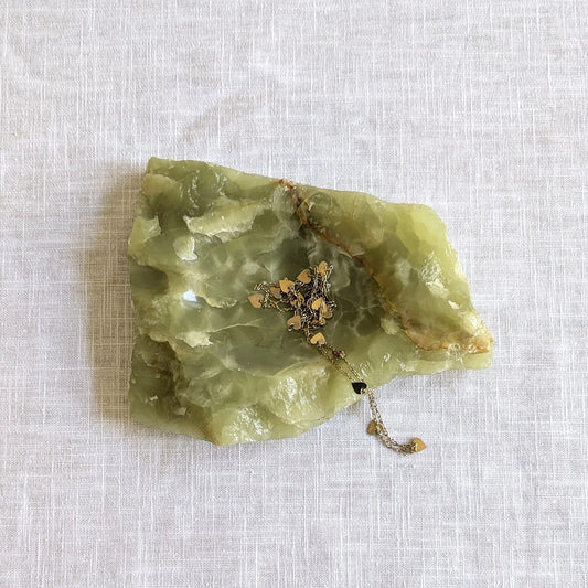 Raw Edge Onyx Ashtray