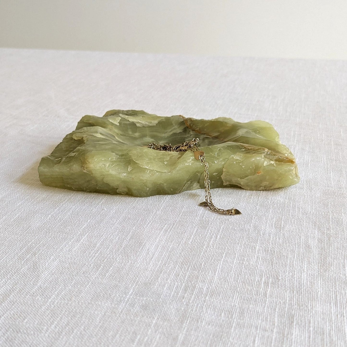 Raw Edge Onyx Ashtray
