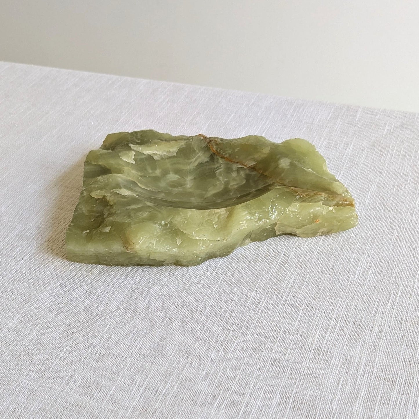 Raw Edge Onyx Ashtray