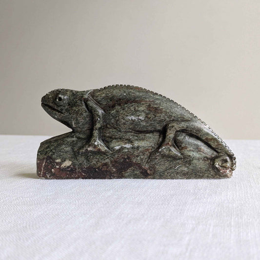 Soapstone Chameleon