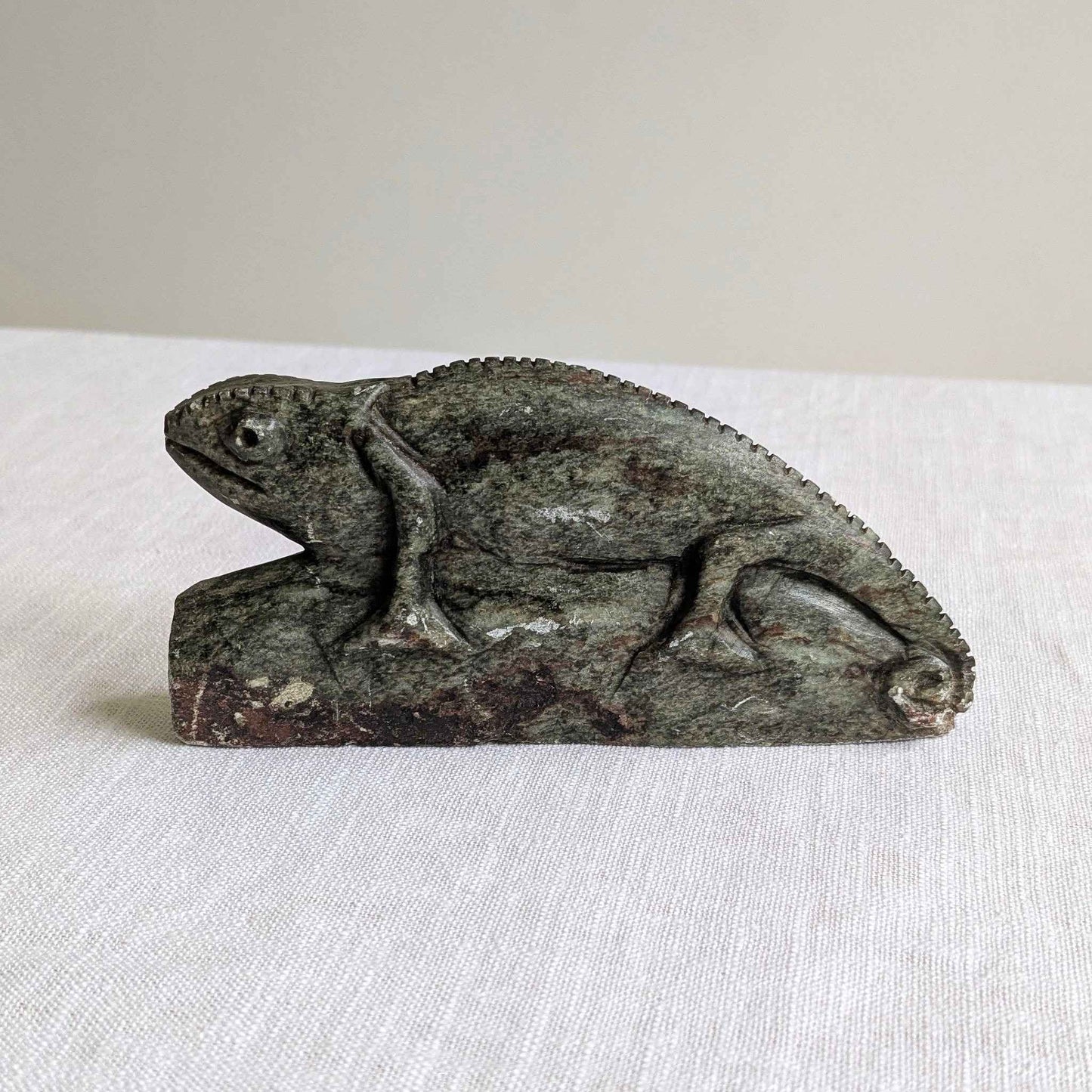 Soapstone Chameleon