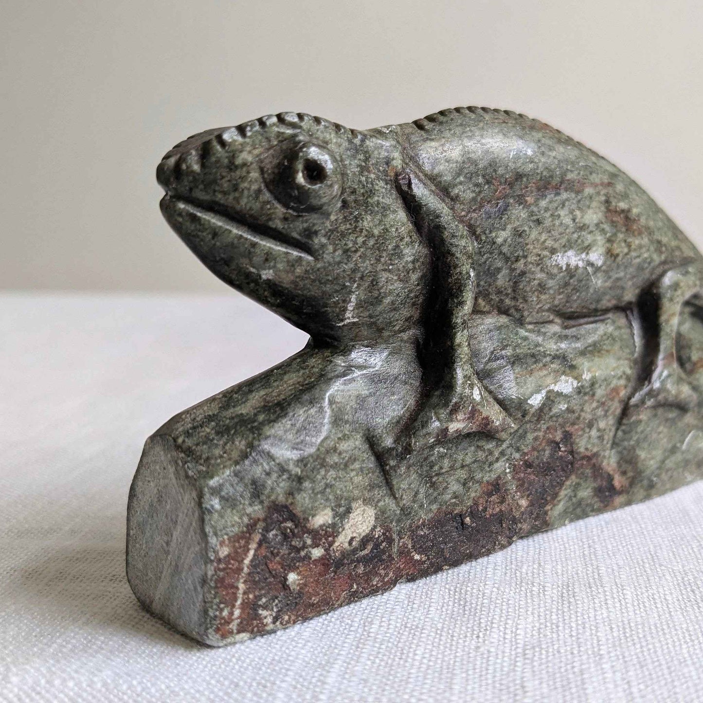 Soapstone Chameleon