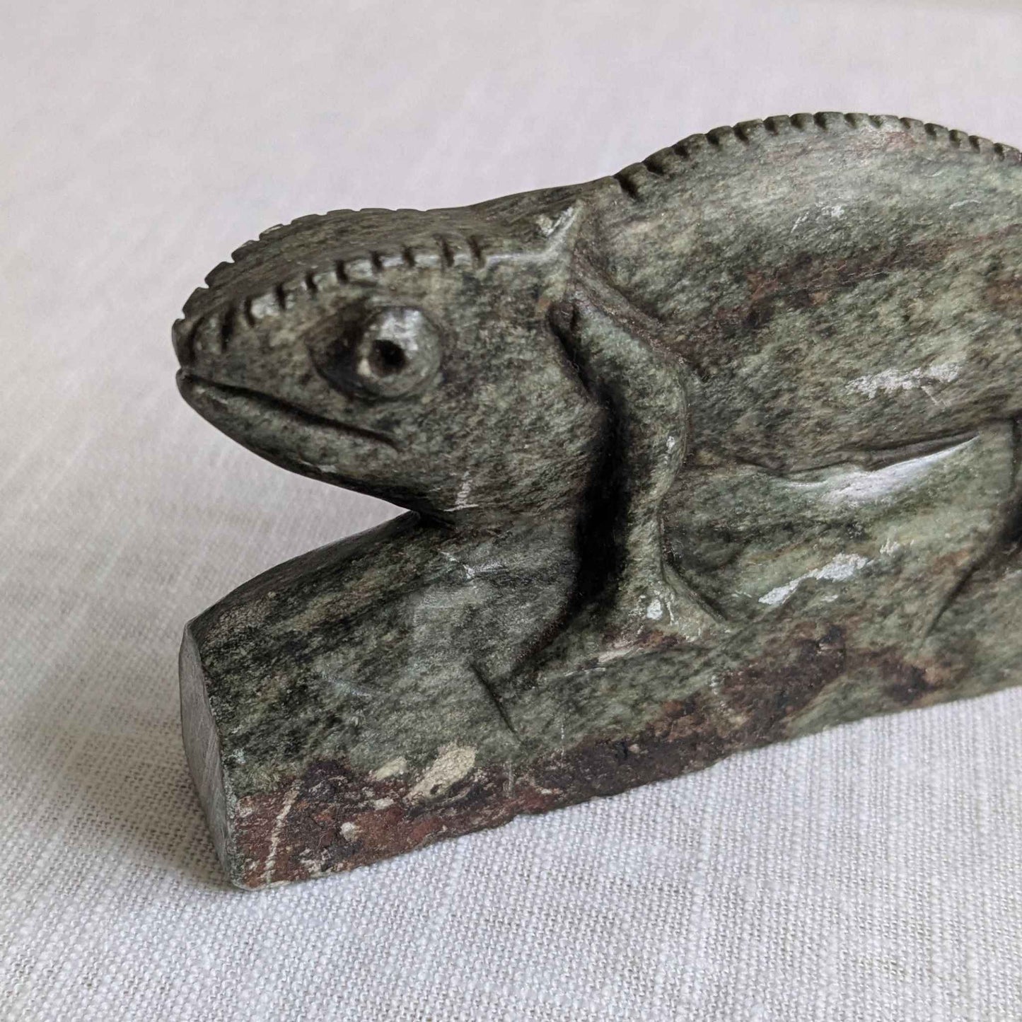 Soapstone Chameleon