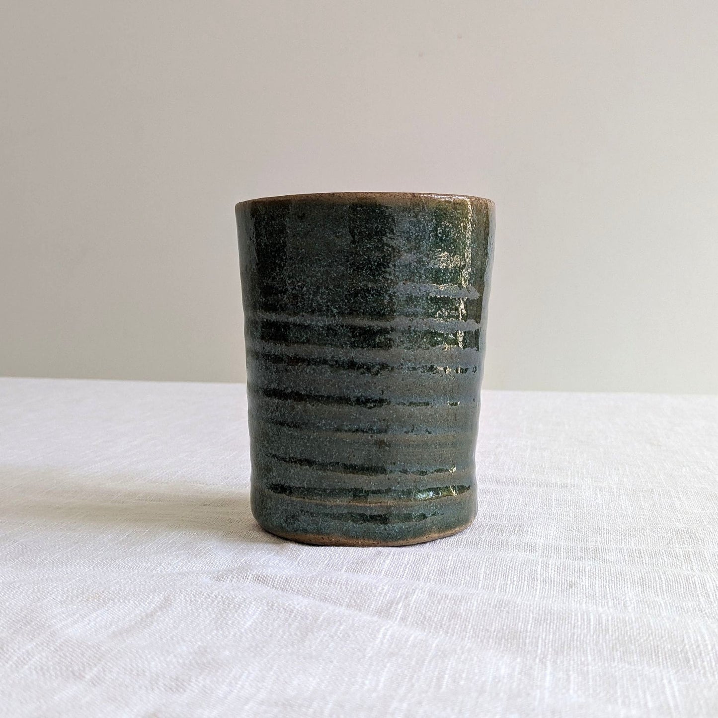 Green Studio Storage Pot