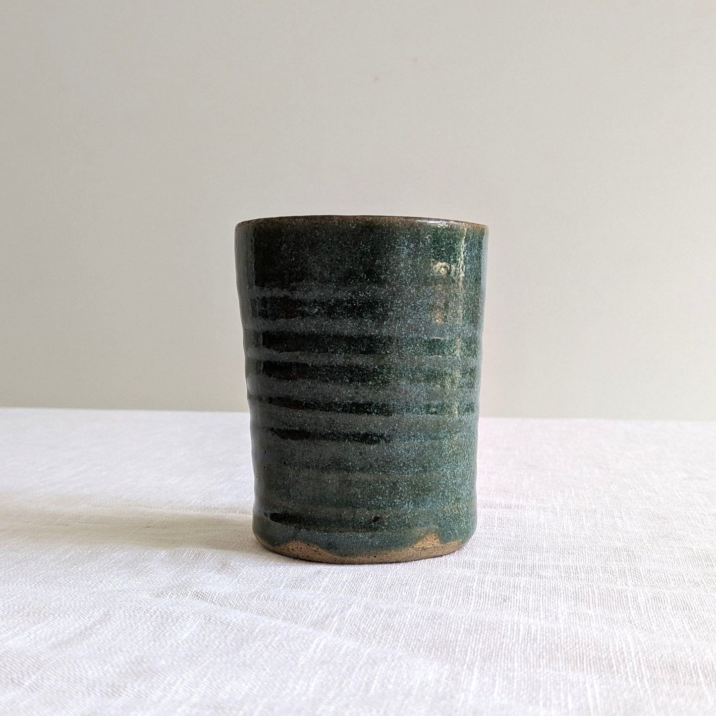 Green Studio Storage Pot