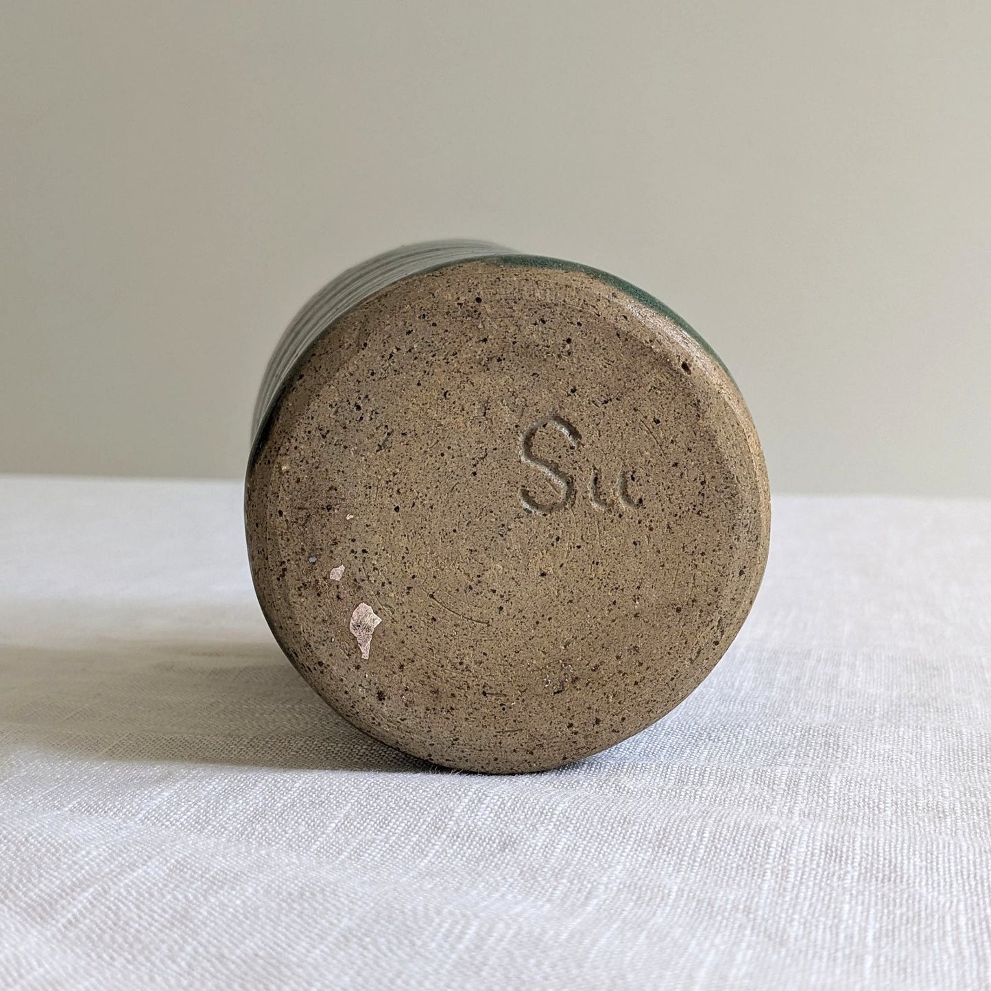 Green Studio Storage Pot