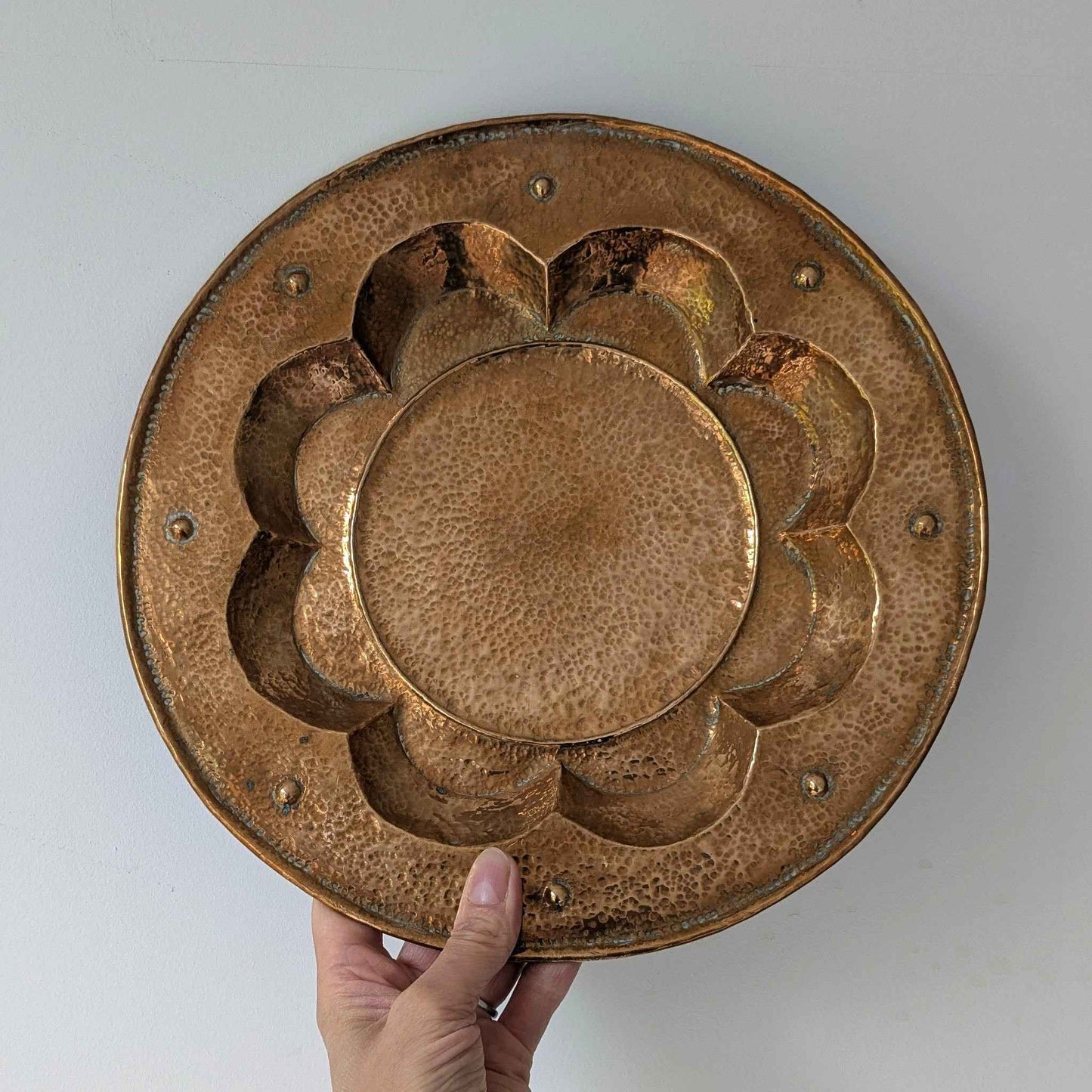 Arts & Crafts Copper Tray