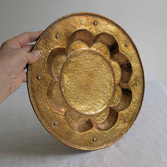 Arts & Crafts Copper Tray