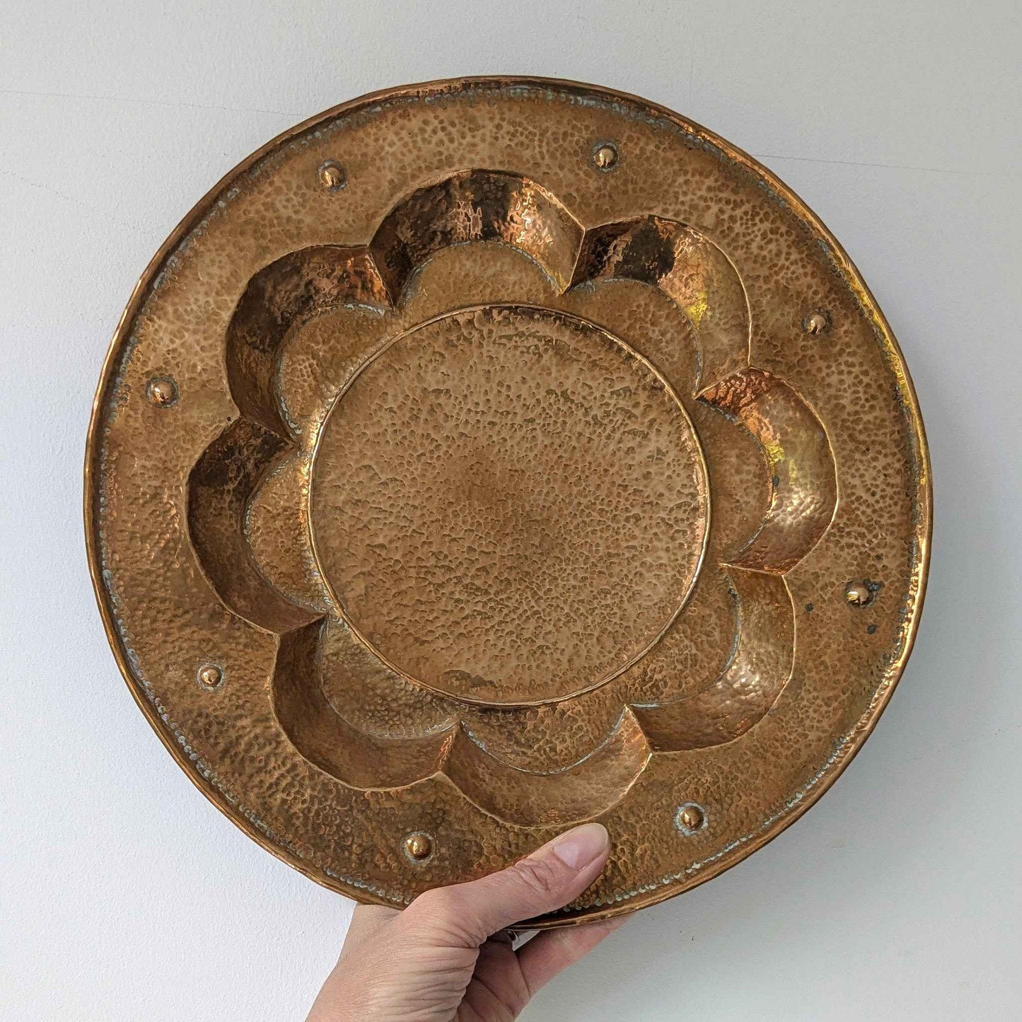 Arts & Crafts Copper Tray