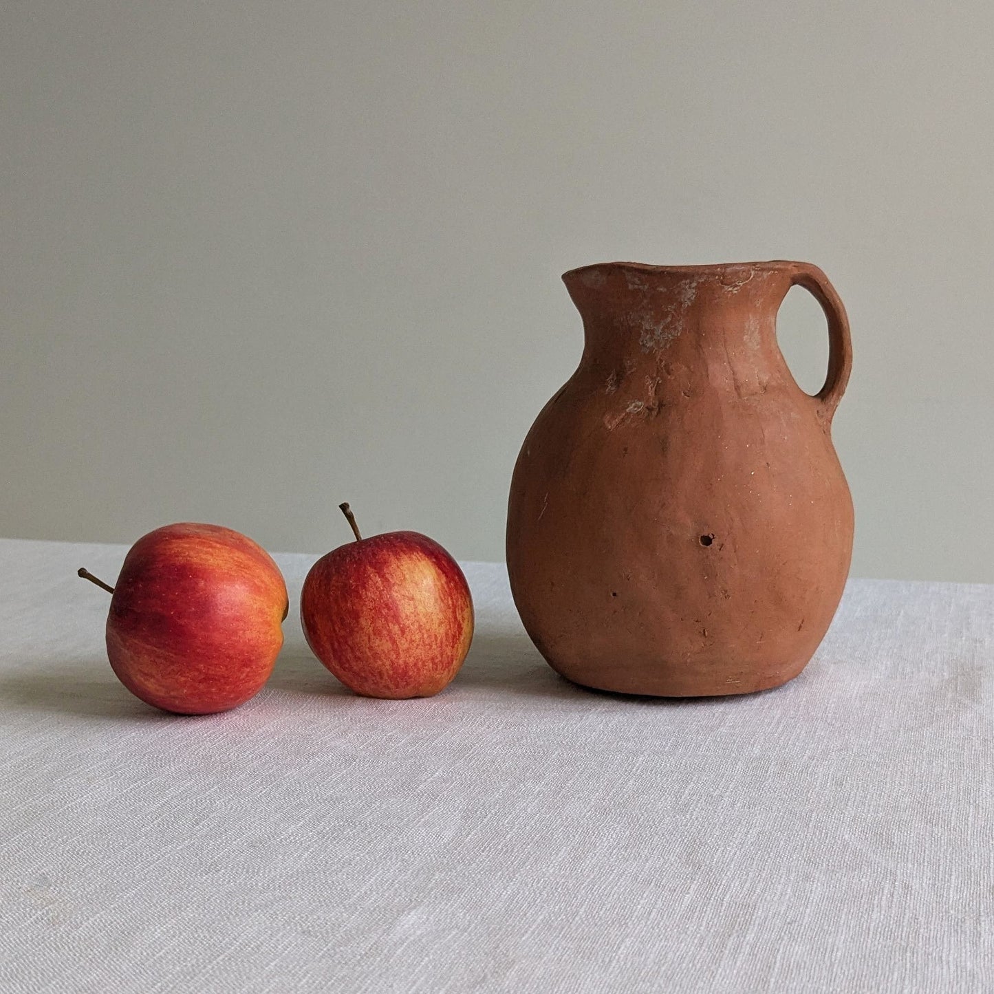 Hand Formed Clay Jug