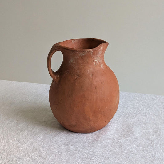 Hand Formed Clay Jug
