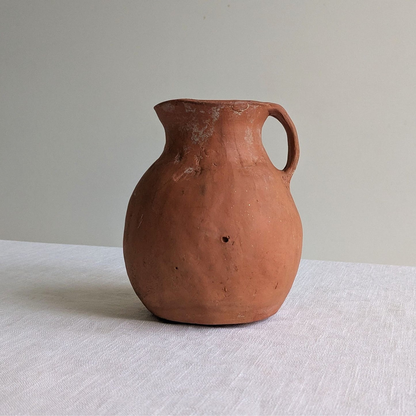 Hand Formed Clay Jug