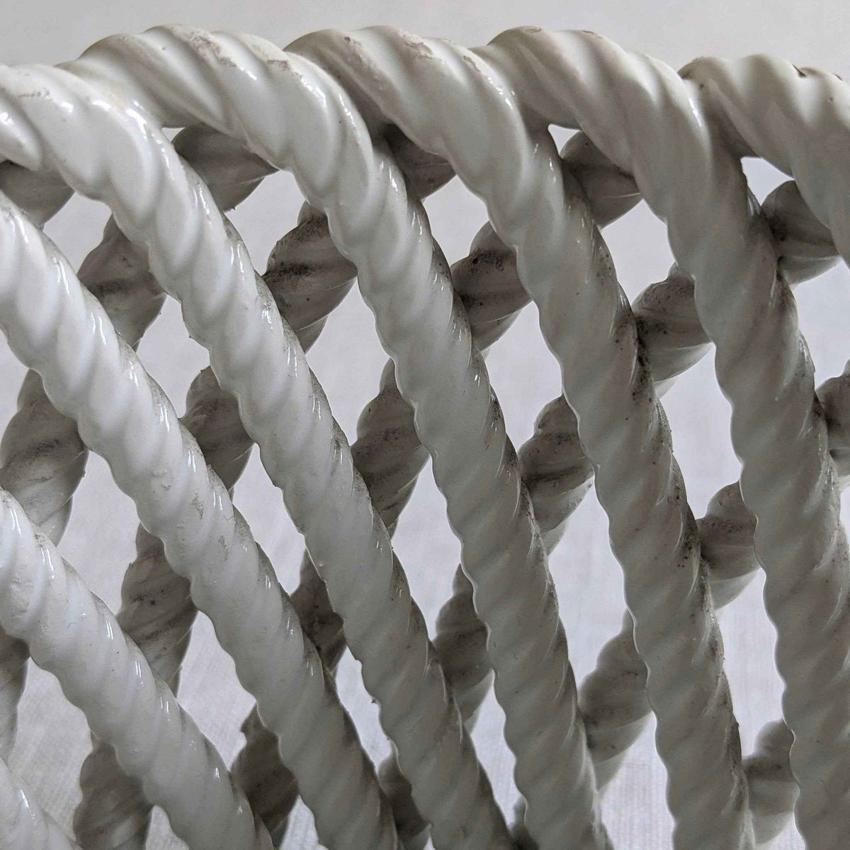 Italian Ceramic Rope Planter
