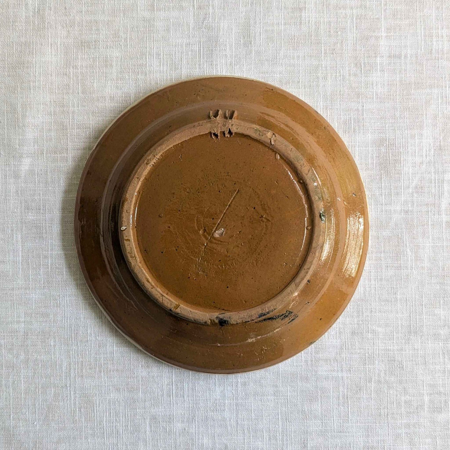 Korond Pottery Bird Plate