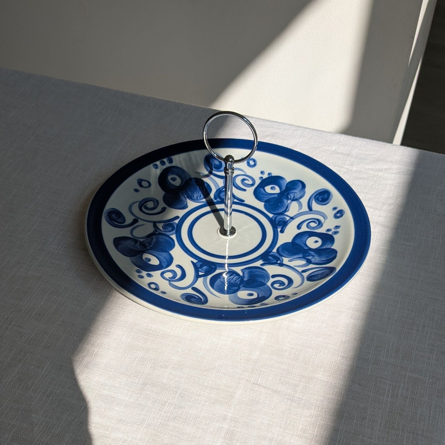 Blue & White Cake Stand
