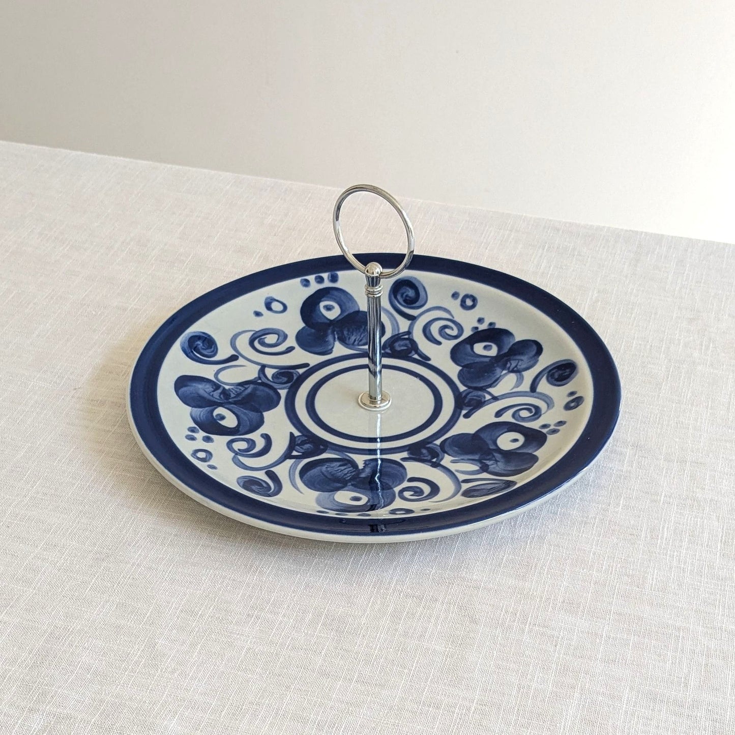 Blue & White Cake Stand