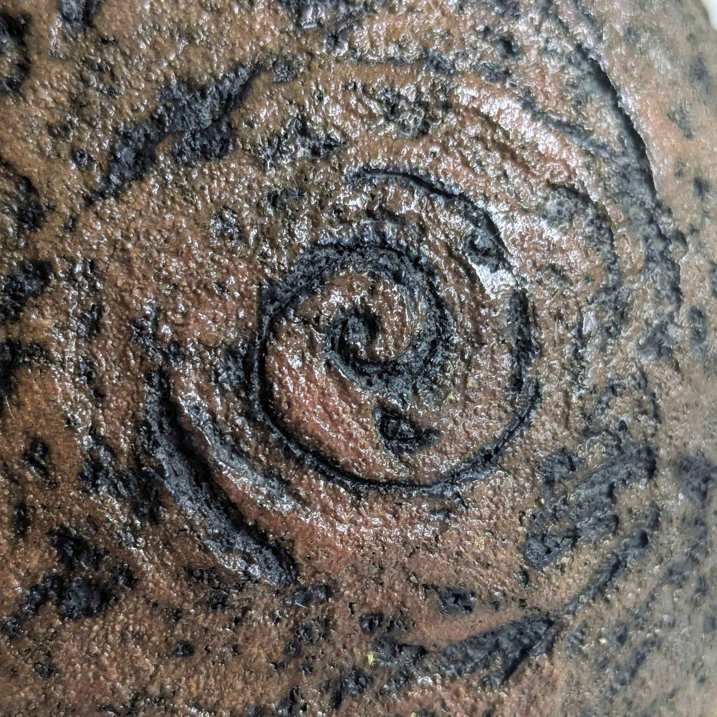 Textured Spiral Globe Vase