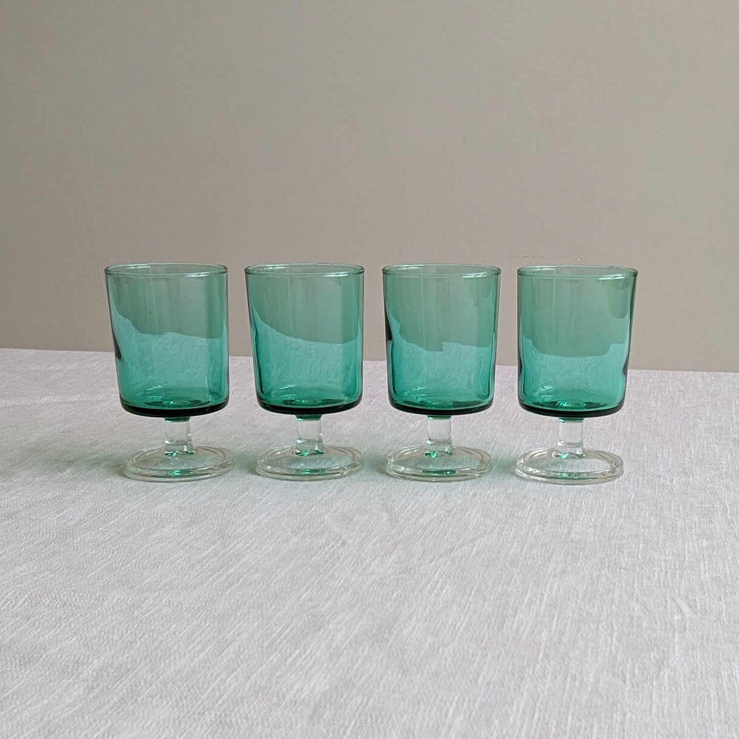 Green French Glasses