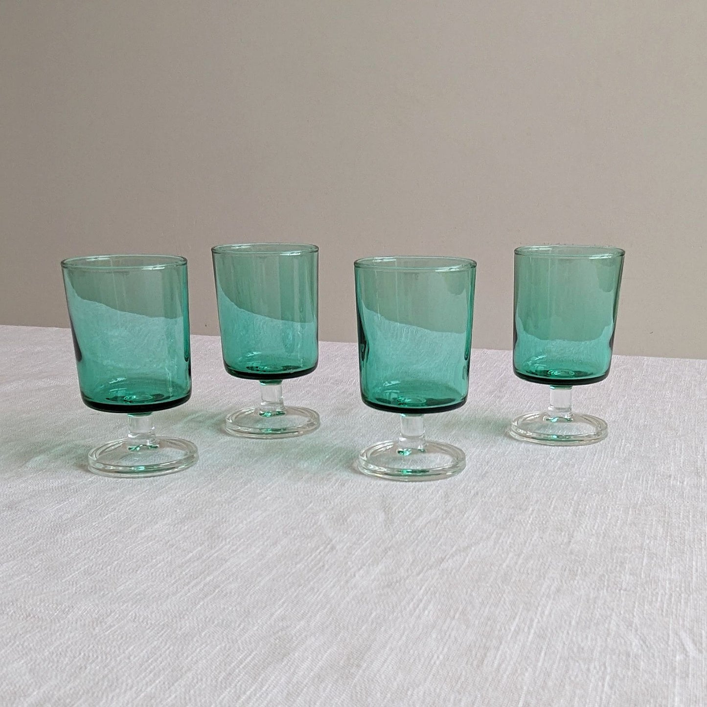 Green French Glasses