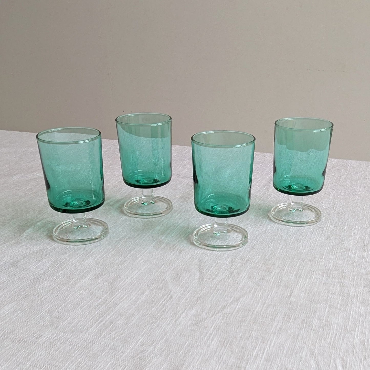 Green French Glasses