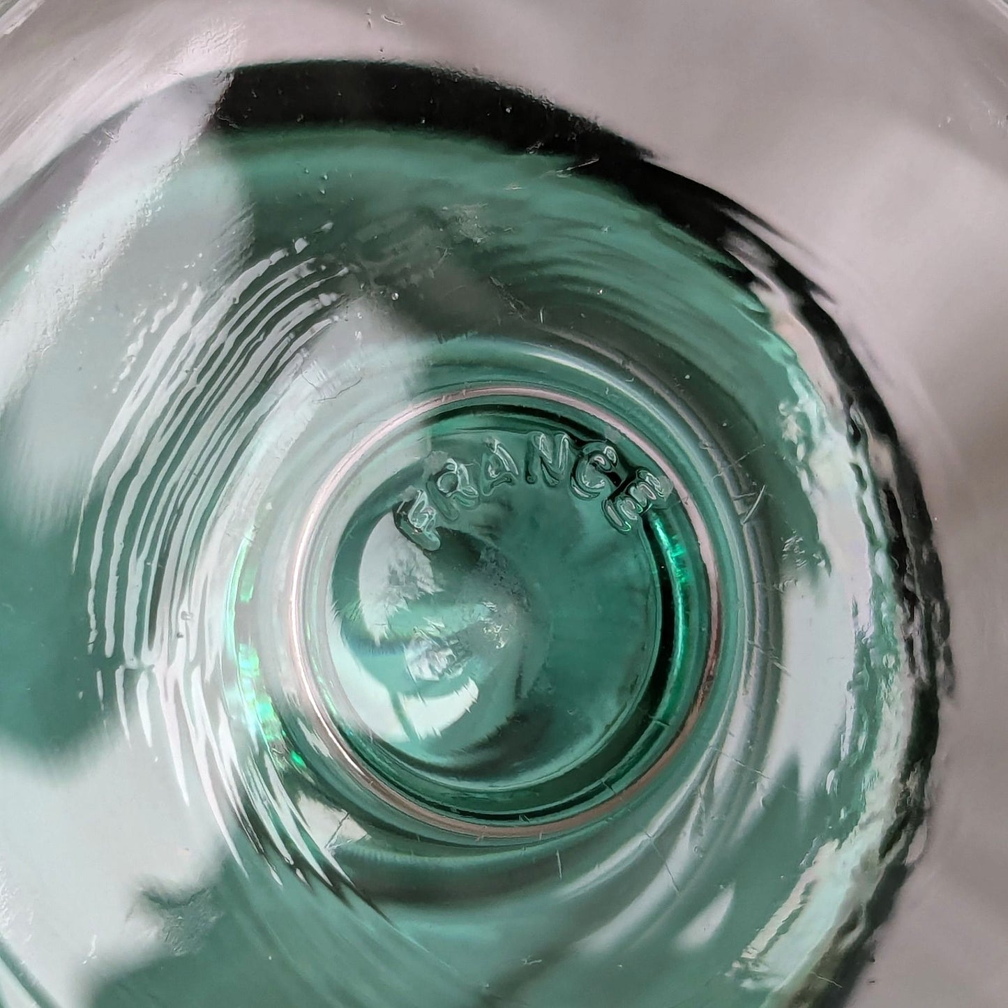 Green French Glasses