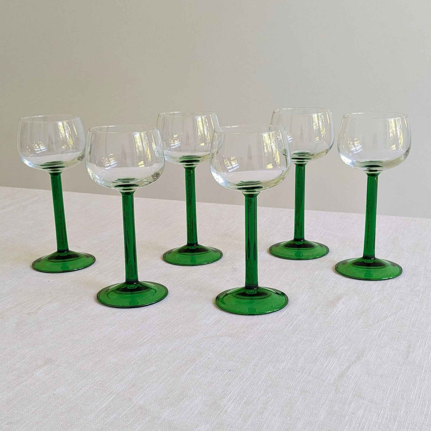 Green Stem Glasses