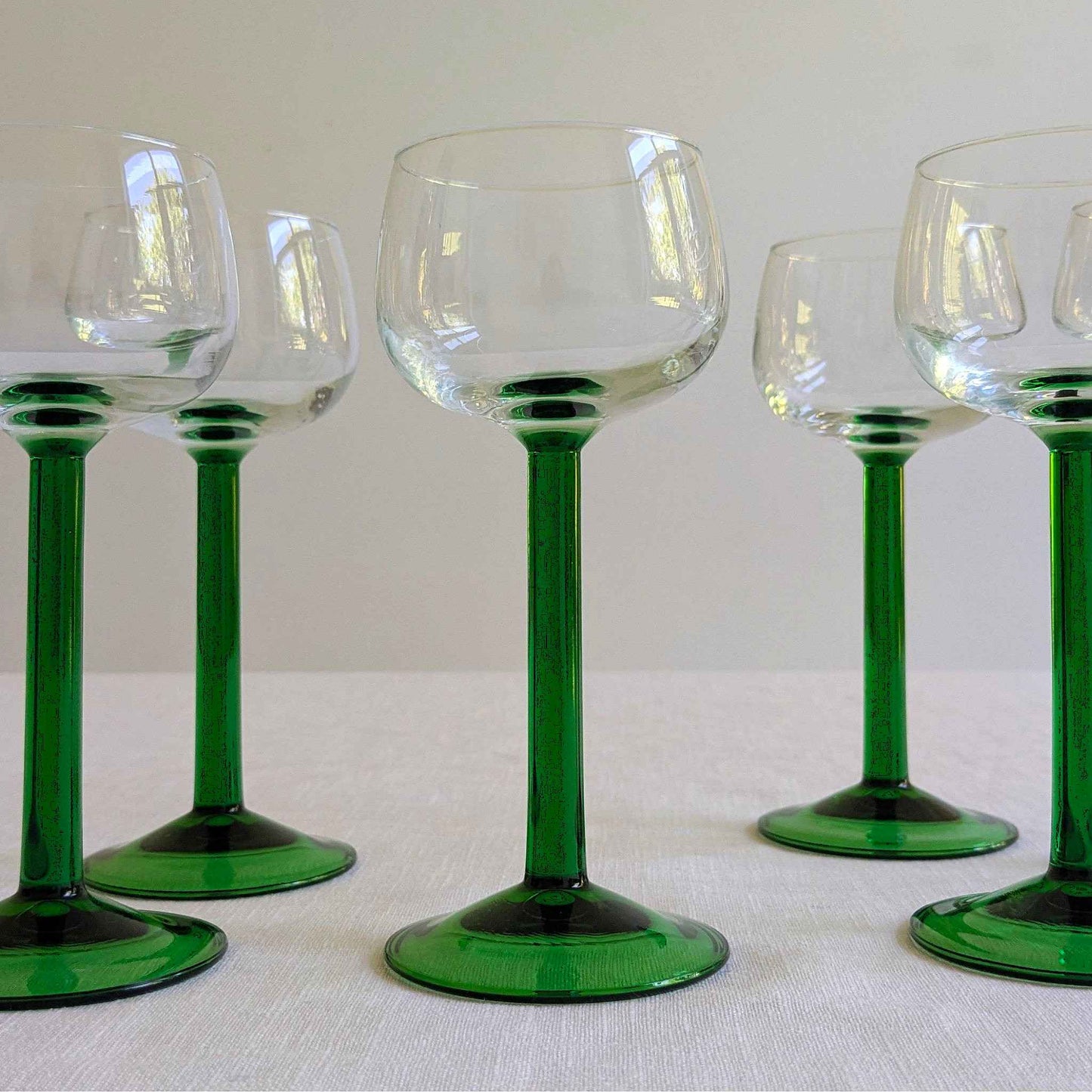 Green Stem Glasses