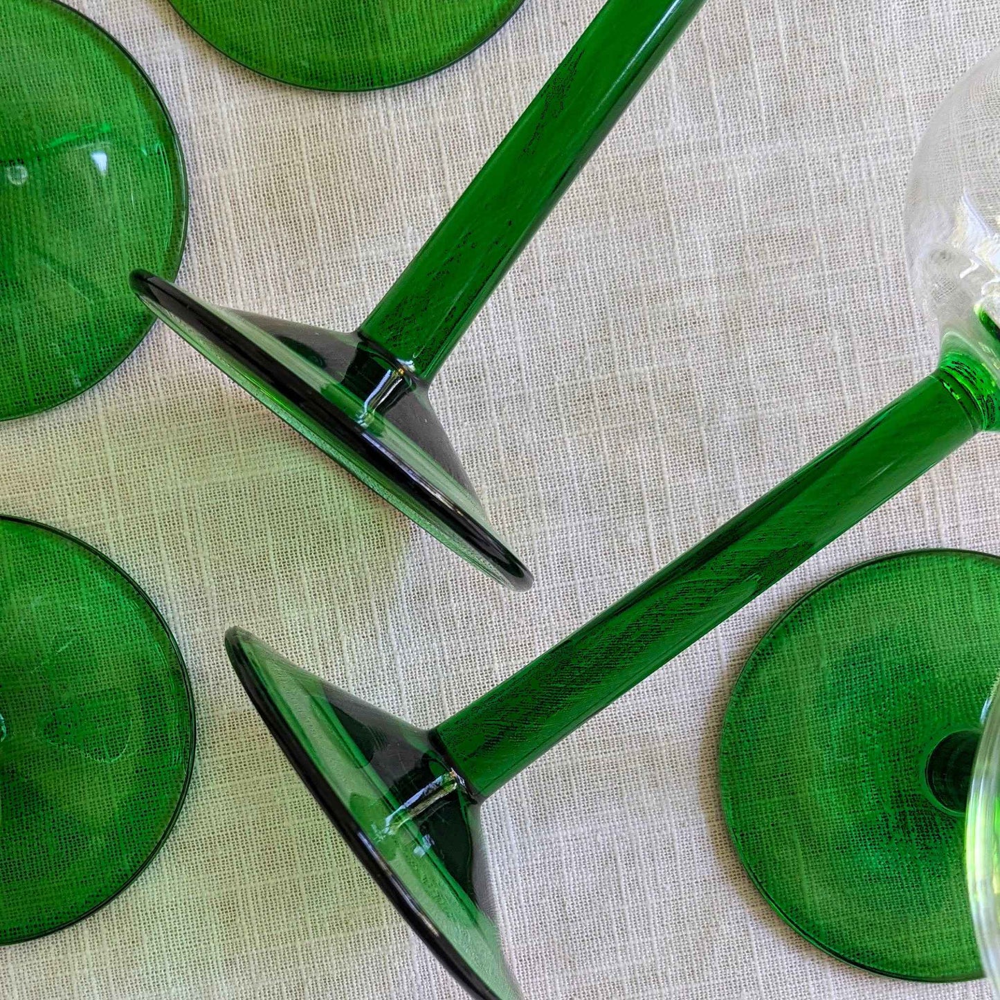 Green Stem Glasses