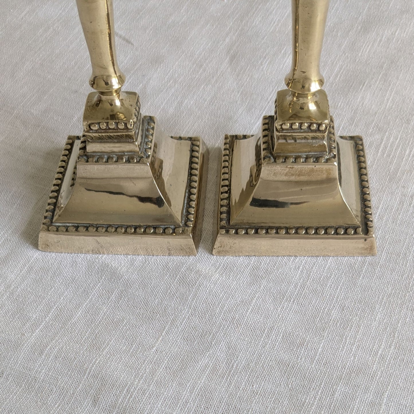 Swedish Brass Candlesticks