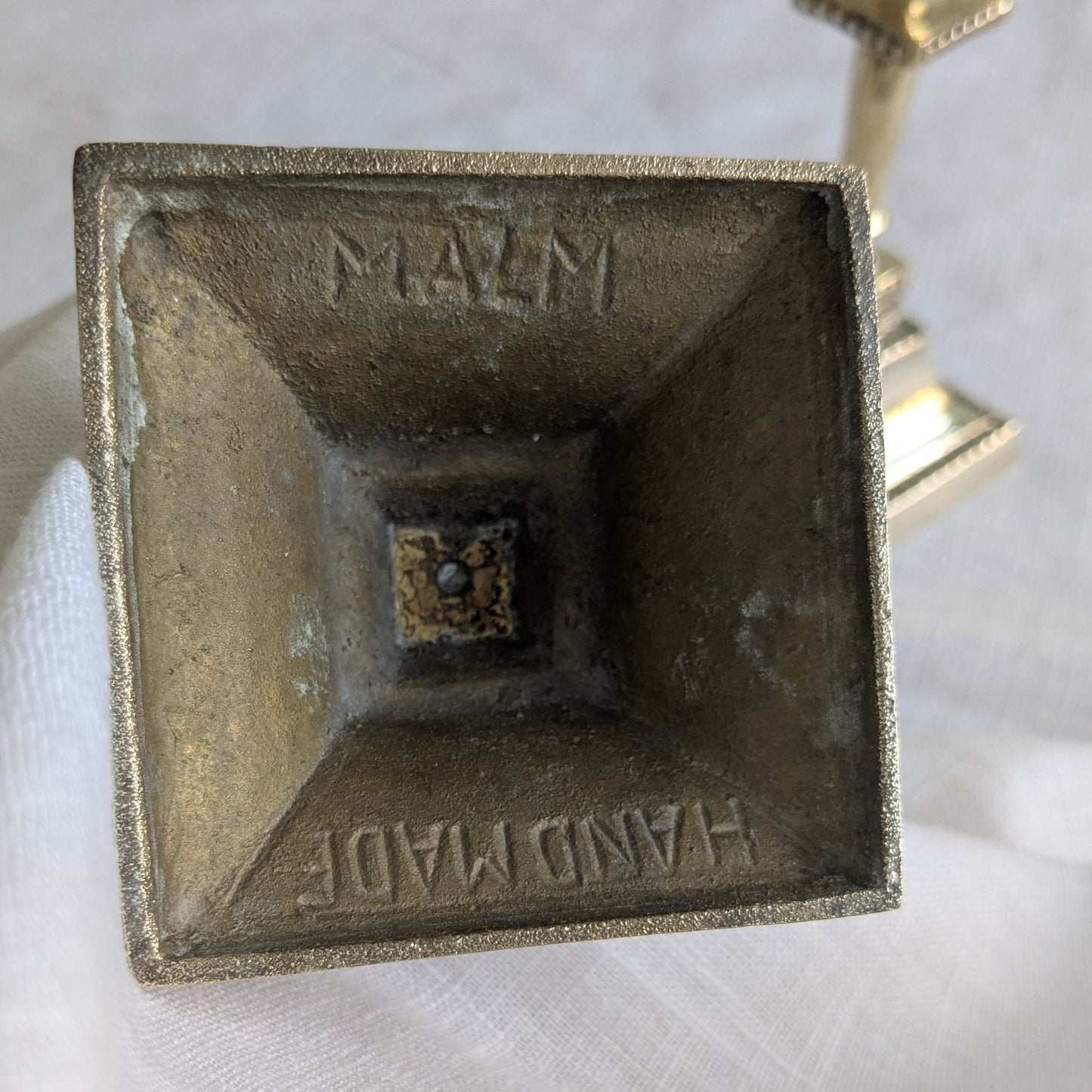 Swedish Brass Candlesticks