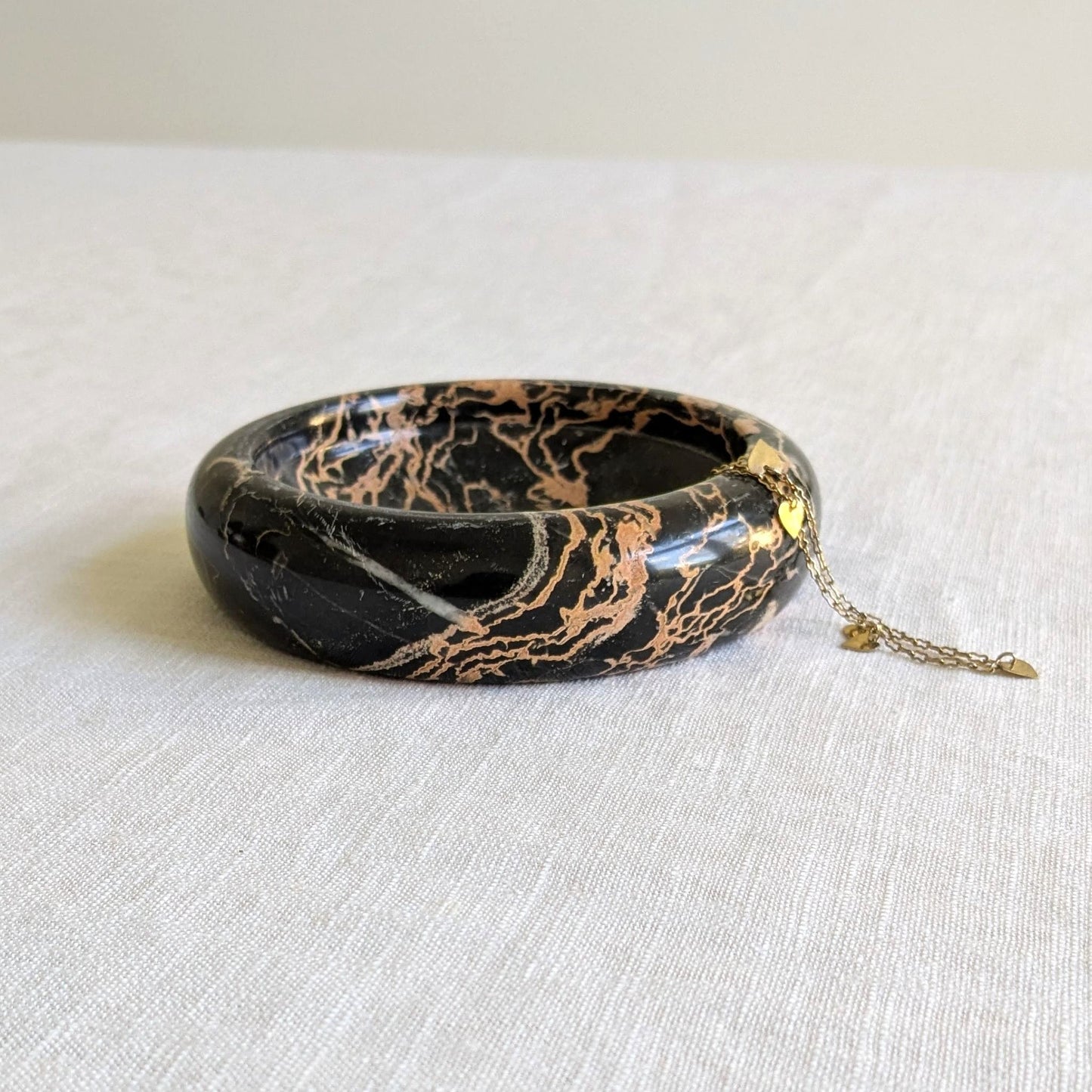 Marble Wiggle Vein Dish