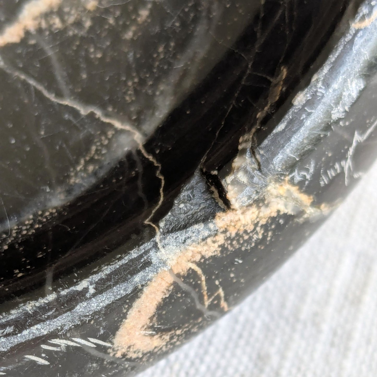 Marble Wiggle Vein Dish