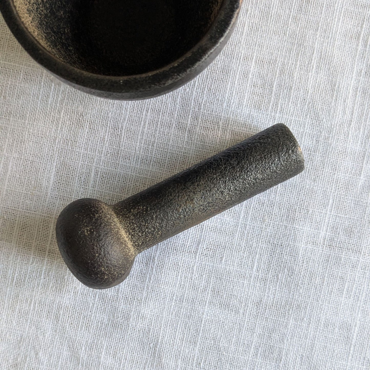 Cast Iron Pestle & Mortar