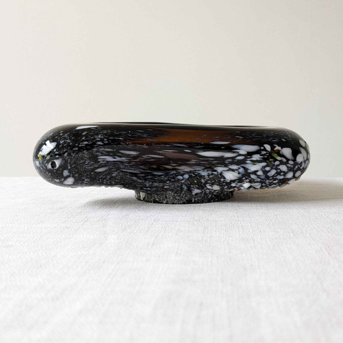 MCM Speckled Glass Dish