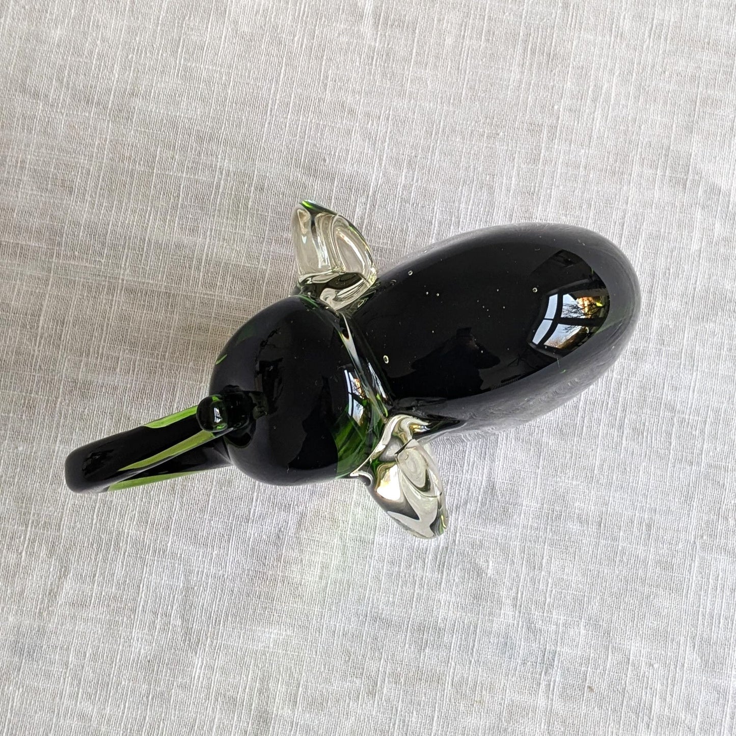 Murano Sommerso Glass Elephant