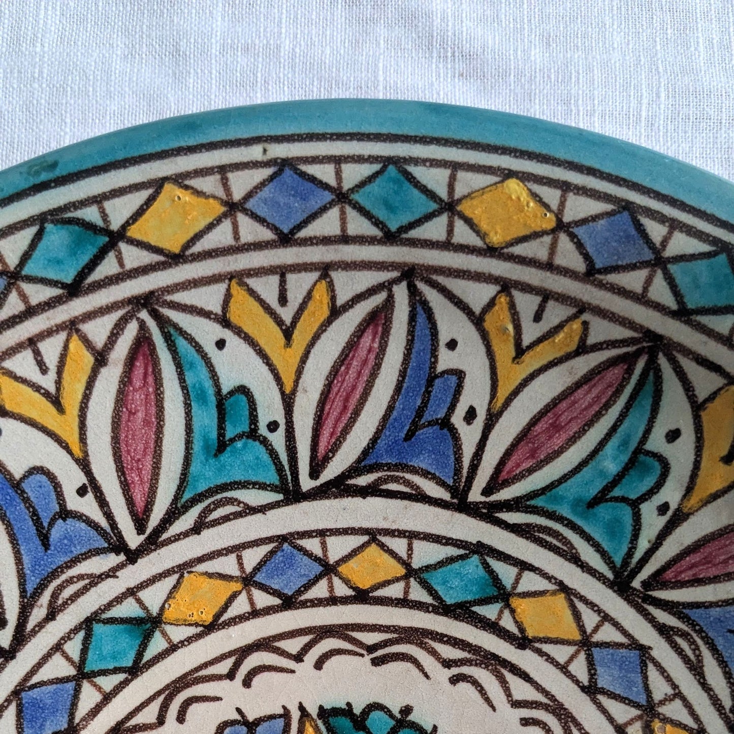 Moroccan Pastel Wall Plate