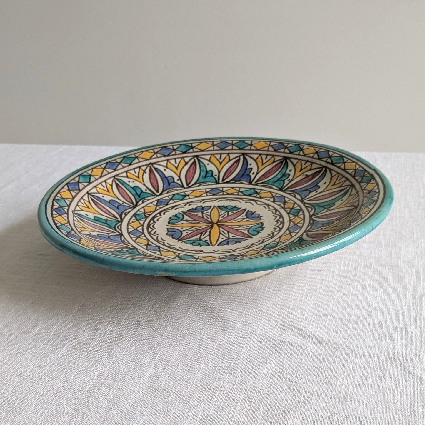 Moroccan Pastel Wall Plate