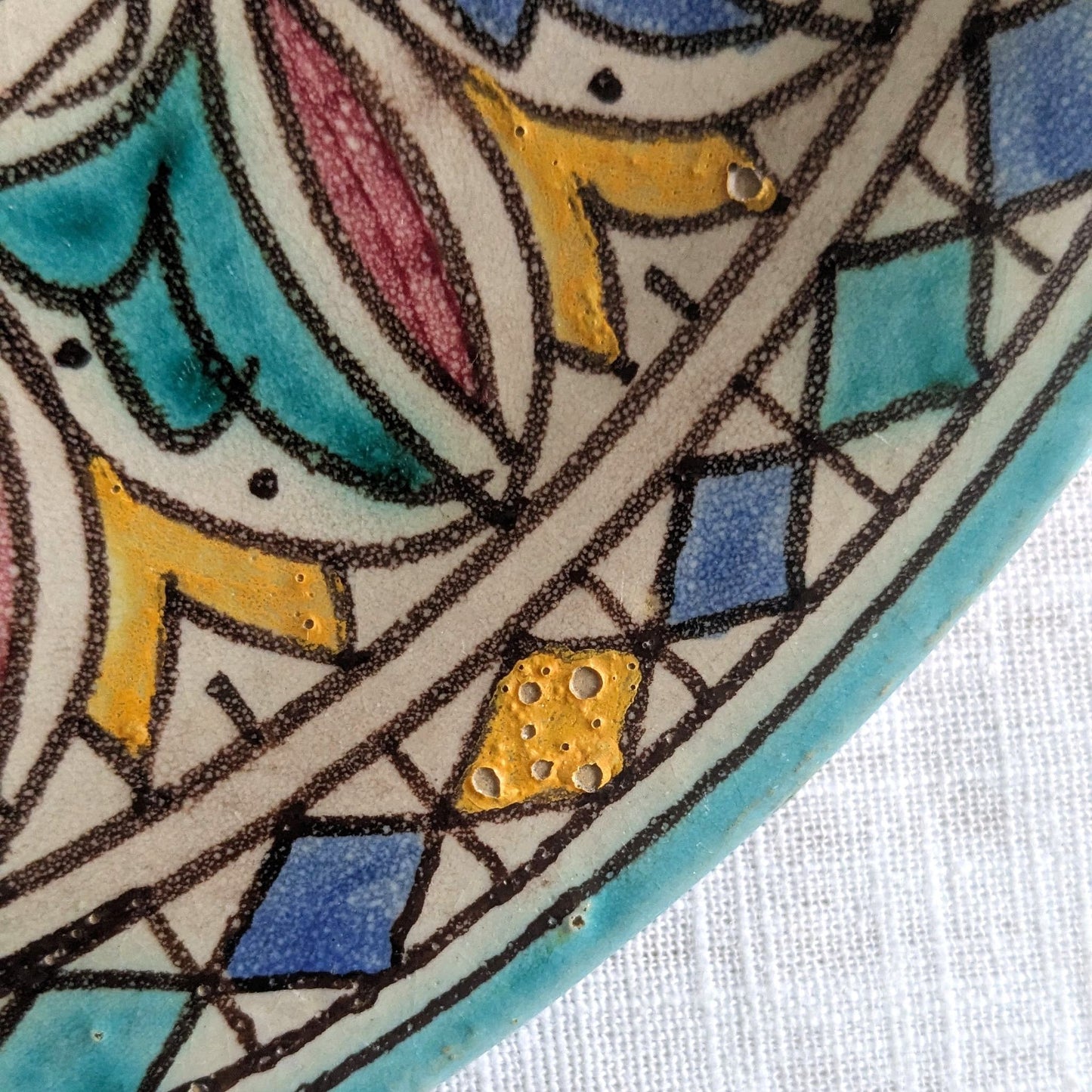 Moroccan Pastel Wall Plate