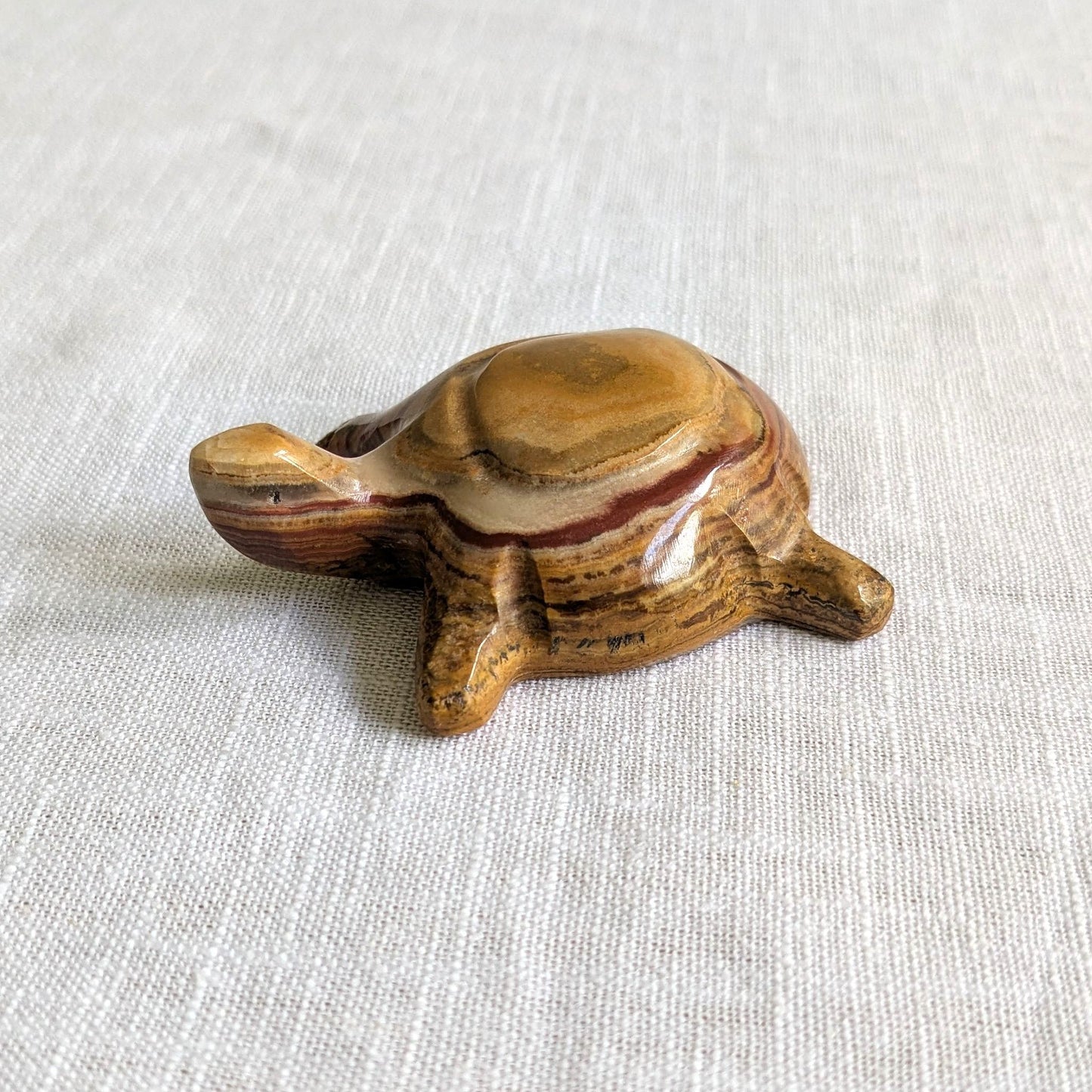 Carved Onyx Tortoise