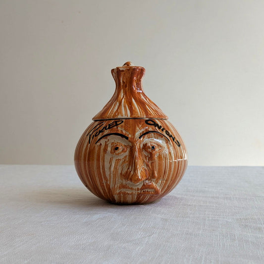 Onion Head Storage Jar