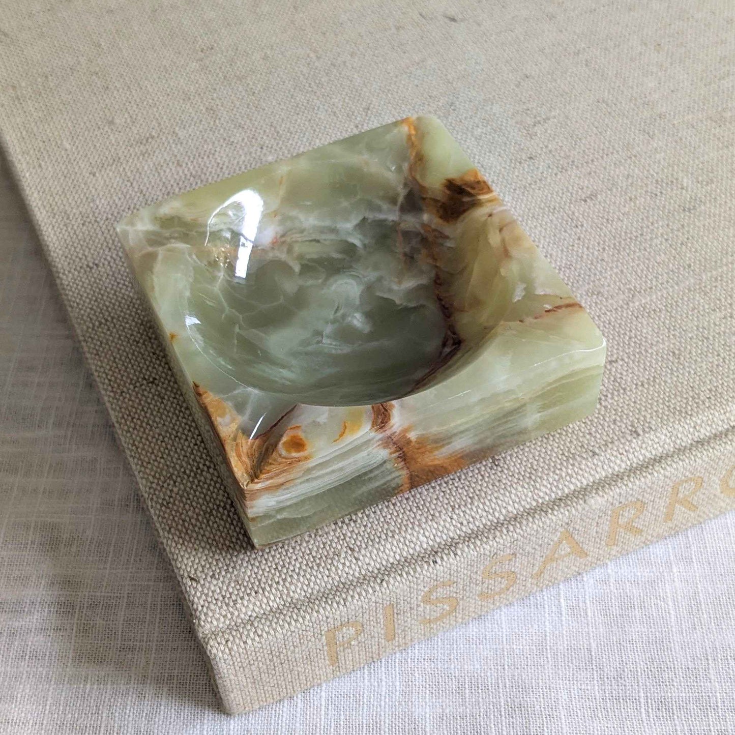 Chunky Onyx Ashtray