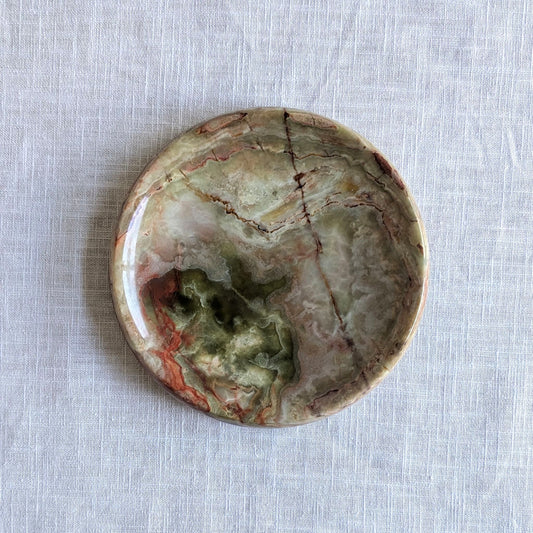 Mid Century Onyx Dish