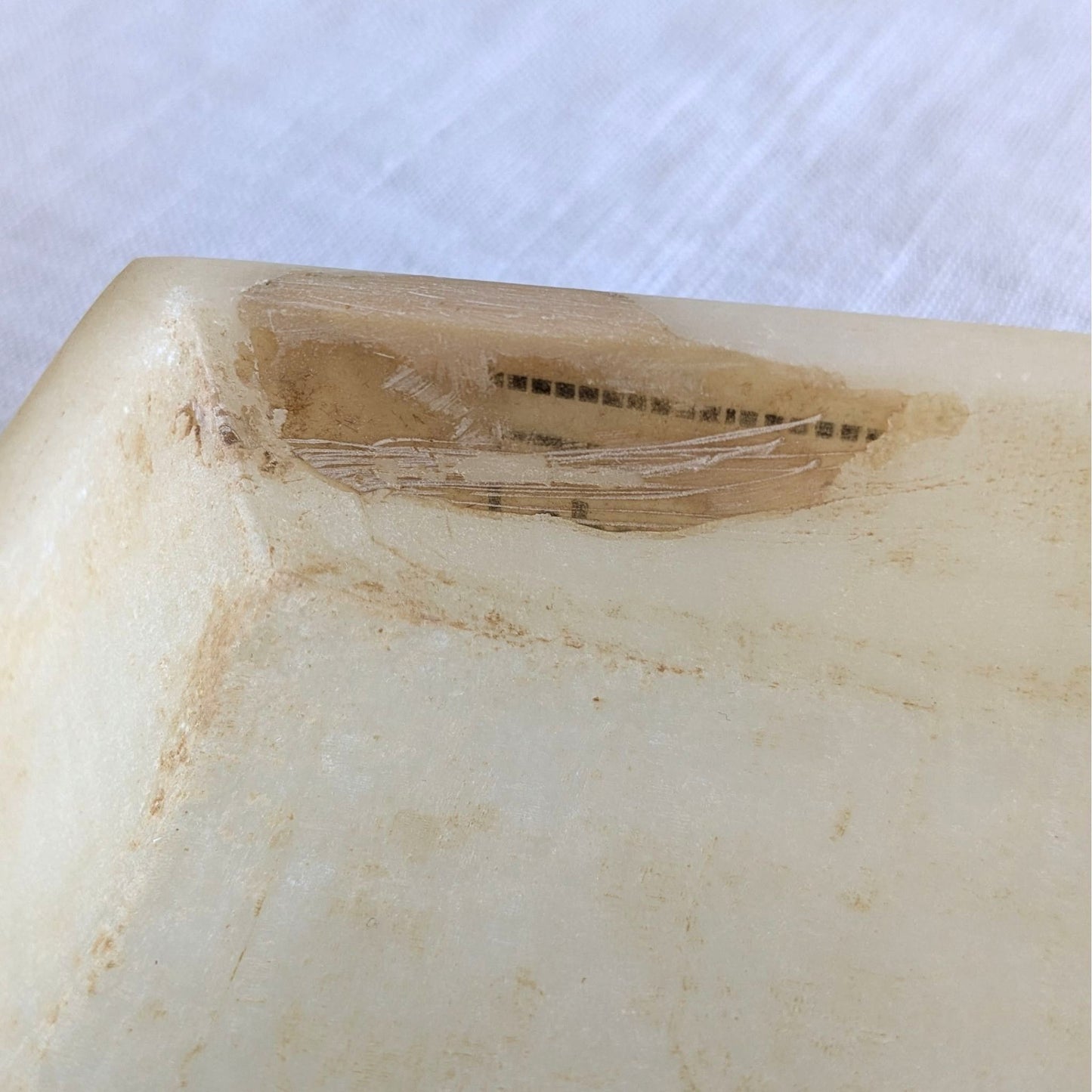 Mid Century Onyx Lidded Box