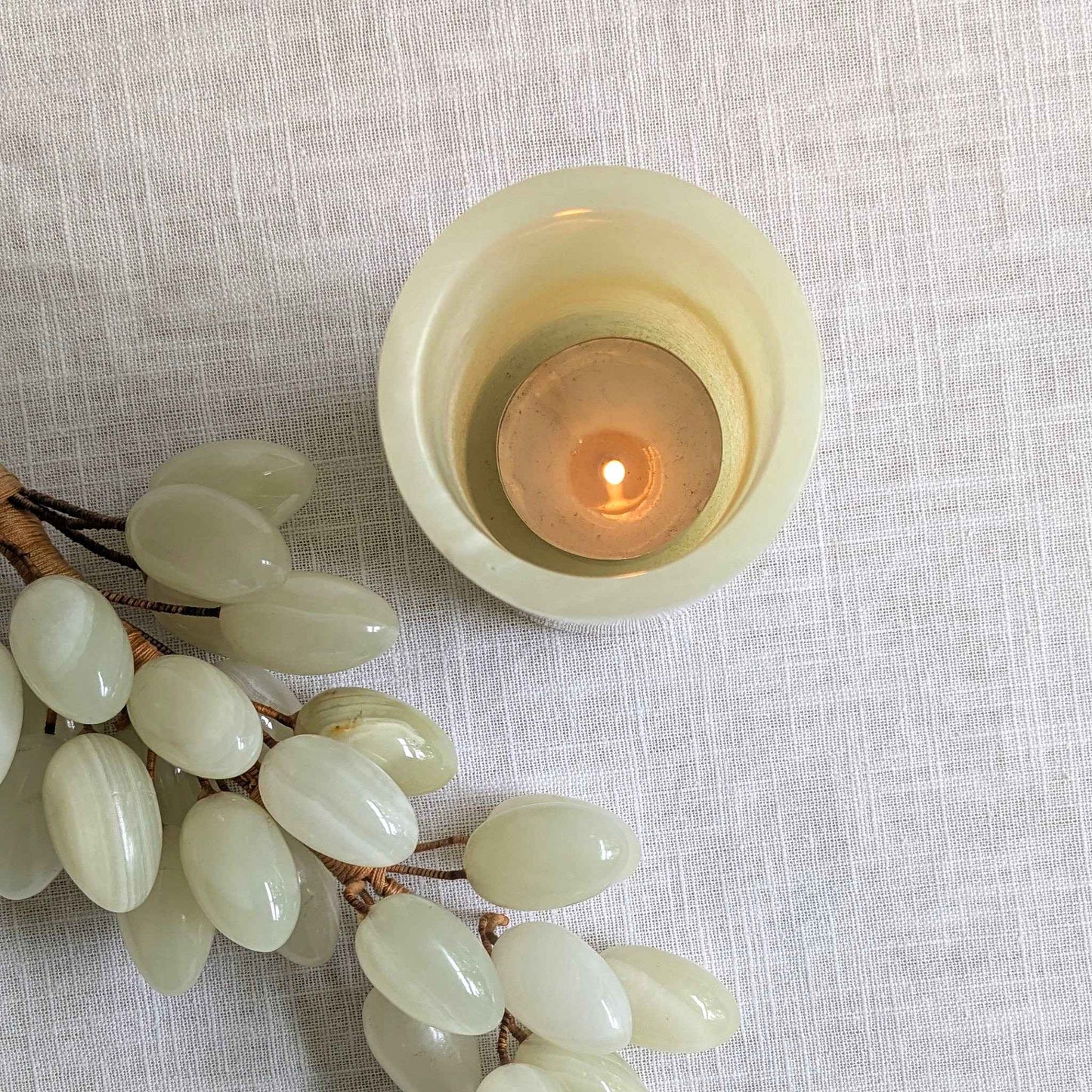 Onyx Tealight / Storage Pot
