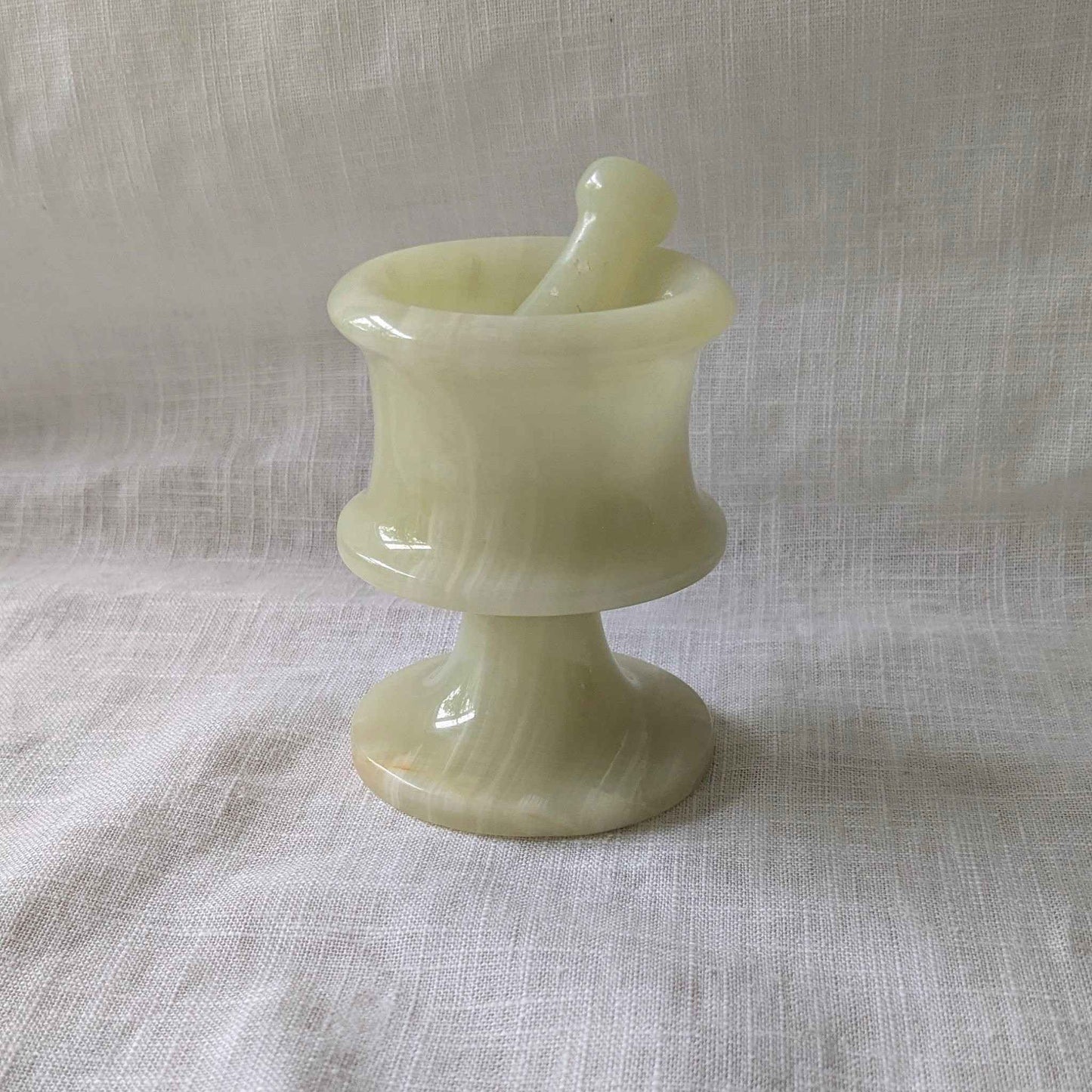 Green Onyx Pestle & Mortar