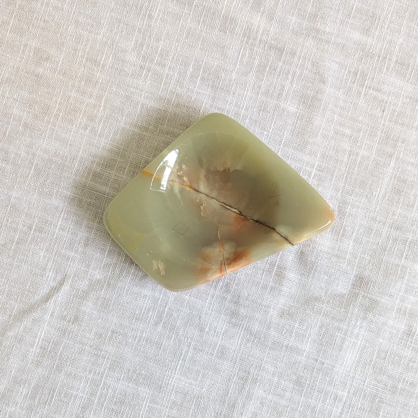 Shaped Green Onyx Dish